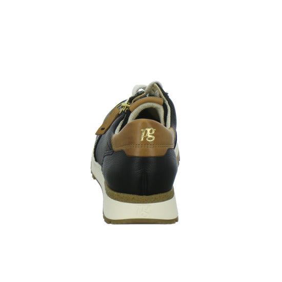 Paul Green Schnürhalbschuhe Schwarz-kombi - 360° Ansicht