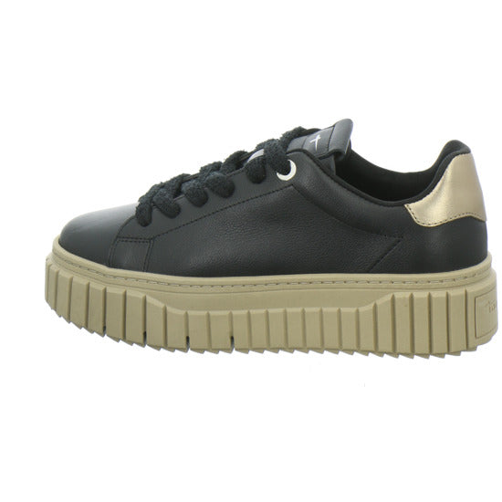 Tamaris Schnürhalbschuhe Schwarz-kombi