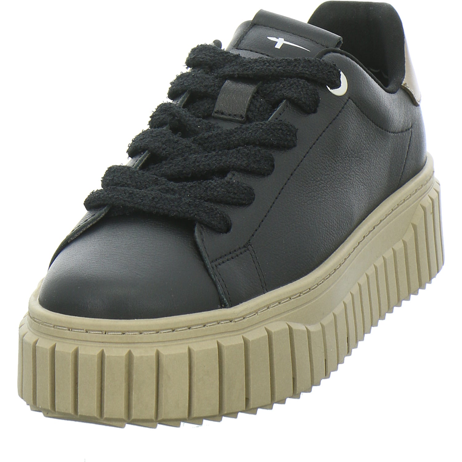 Tamaris Schnürhalbschuhe Schwarz-kombi