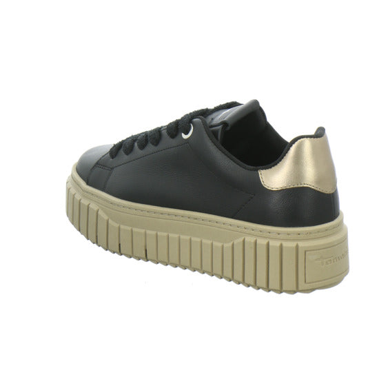 Tamaris Schnürhalbschuhe Schwarz-kombi