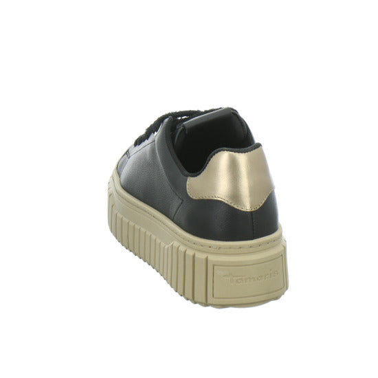 Tamaris Schnürhalbschuhe Schwarz-kombi