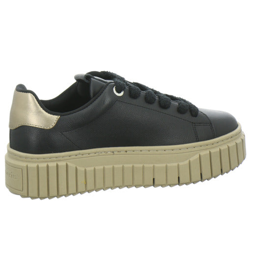 Tamaris Schnürhalbschuhe Schwarz-kombi