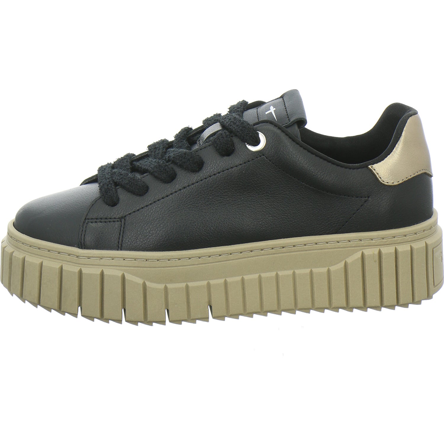 Tamaris Schnürhalbschuhe Schwarz-kombi