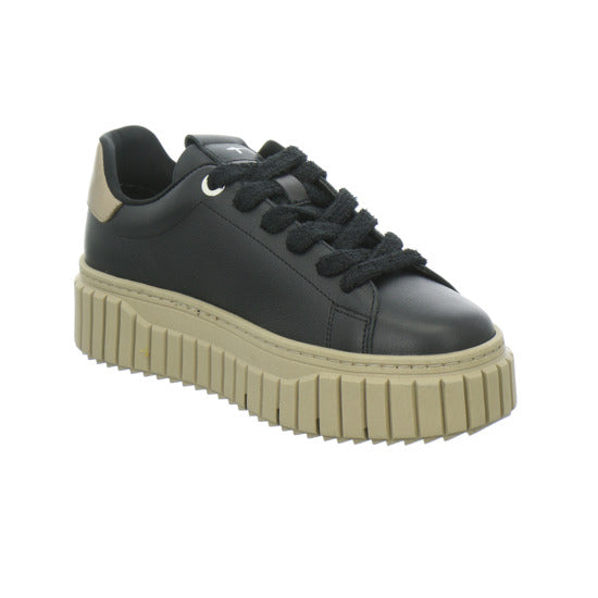 Tamaris Schnürhalbschuhe Schwarz-kombi
