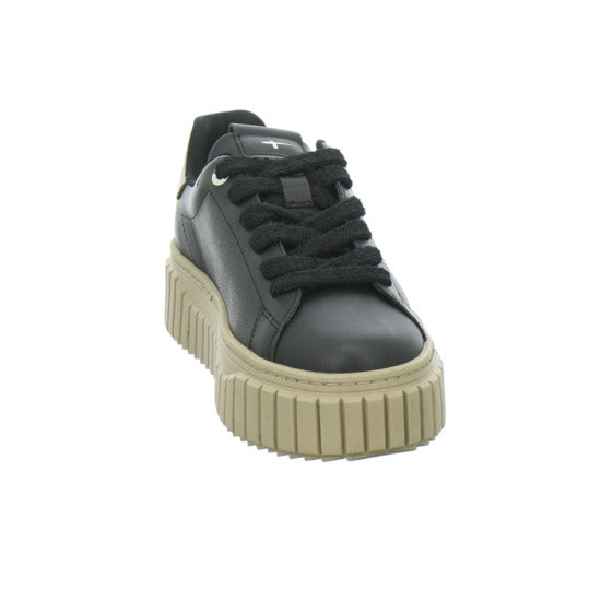 Tamaris Schnürhalbschuhe Schwarz-kombi