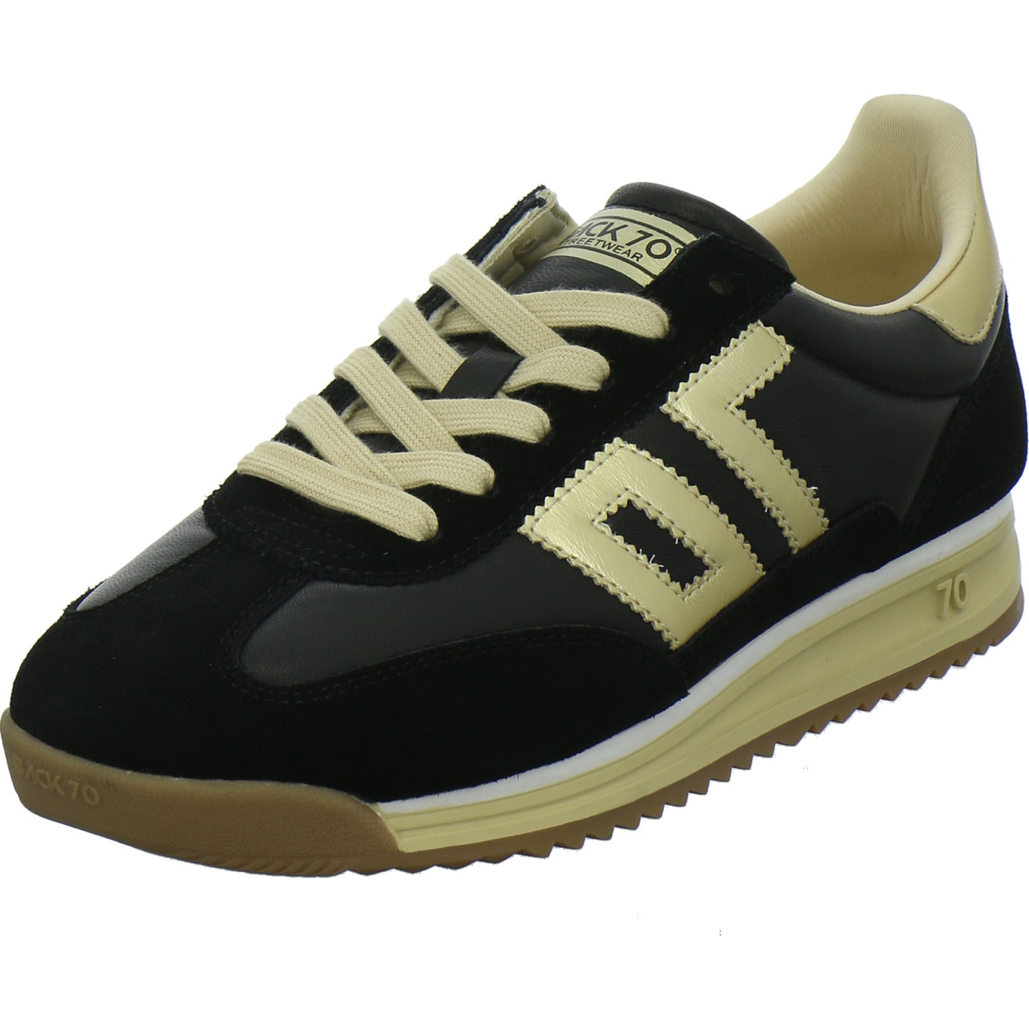 Back 70 Sneaker Damen Schwarz-kombi