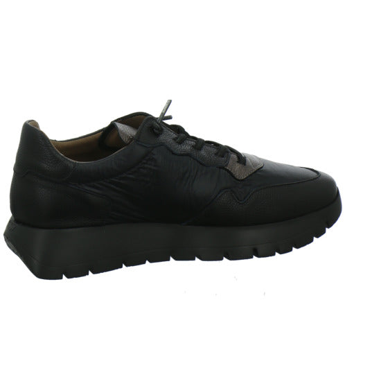 Wonders Schnürhalbschuhe Schwarz-kombi