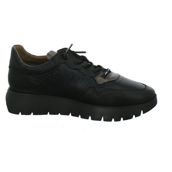 Wonders Schnürhalbschuhe Schwarz-kombi