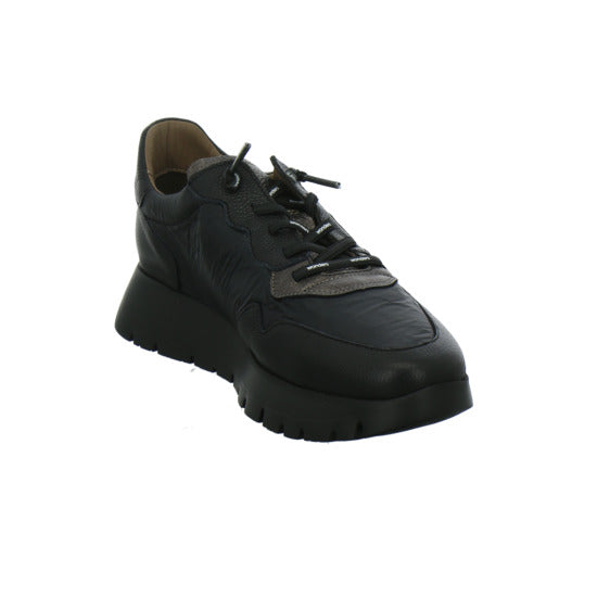Wonders Schnürhalbschuhe Schwarz-kombi