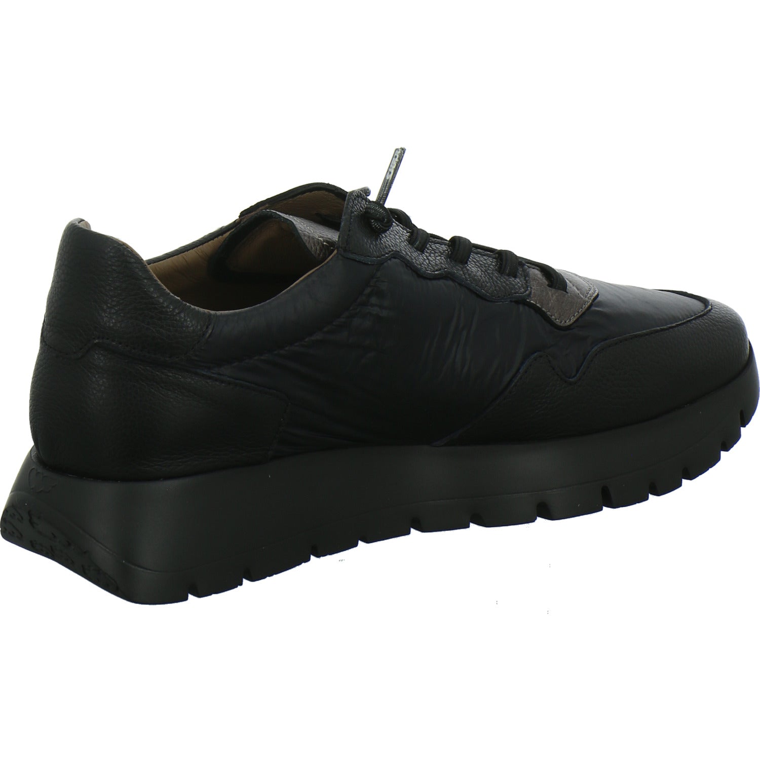 Wonders Schnürhalbschuhe Schwarz-kombi