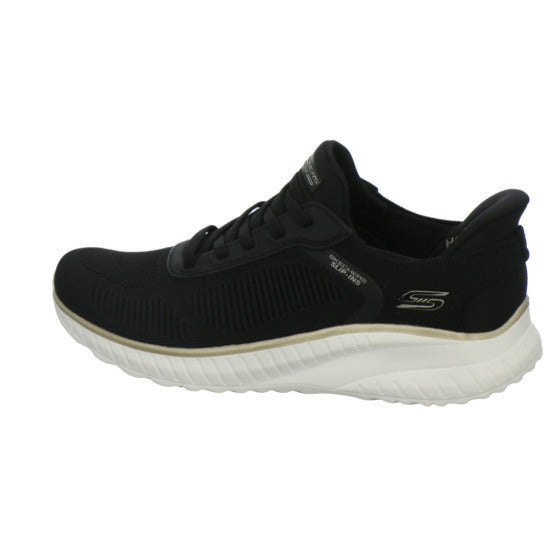 Skechers Sneaker Damen SLIP INS BOBS Schwarz-kombi