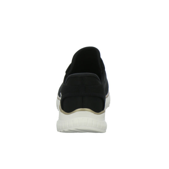 Skechers Sneaker Damen SLIP INS BOBS Schwarz-kombi