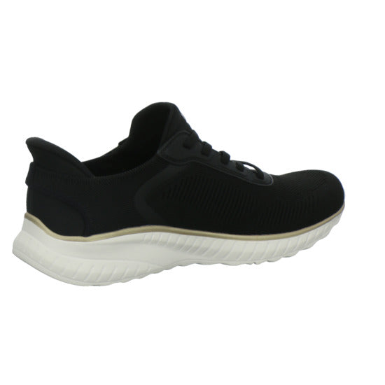 Skechers Sneaker Damen SLIP INS BOBS Schwarz-kombi