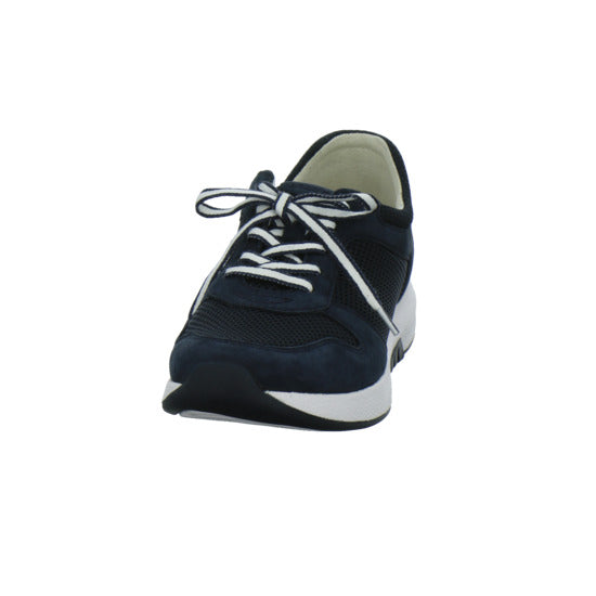 Gabor Comfort Rolling Soft Schnürhalbschuhe Dunkelblau - 360° Ansicht