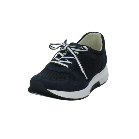 Gabor Comfort Rolling Soft Schnürhalbschuhe Dunkelblau - 360° Ansicht