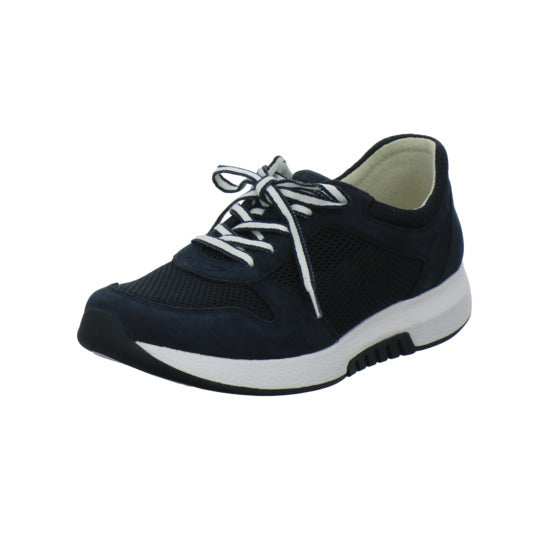 Gabor Comfort Rolling Soft Schnürhalbschuhe Dunkelblau - 360° Ansicht
