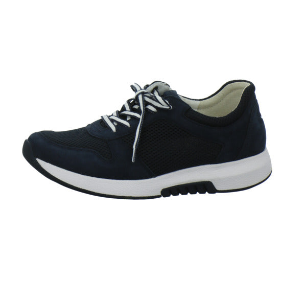 Gabor Comfort Rolling Soft Schnürhalbschuhe Dunkelblau - 360° Ansicht