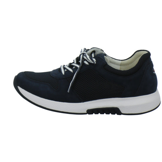 Gabor Comfort Rolling Soft Schnürhalbschuhe Dunkelblau - 360° Ansicht