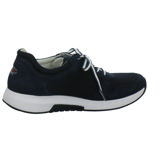Gabor Comfort Rolling Soft Schnürhalbschuhe Dunkelblau - 360° Ansicht