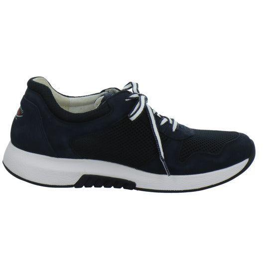 Gabor Comfort Rolling Soft Schnürhalbschuhe Dunkelblau - 360° Ansicht