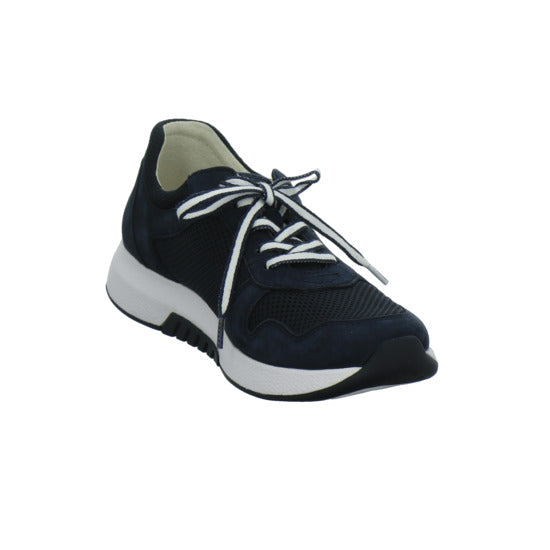 Gabor Comfort Rolling Soft Schnürhalbschuhe Dunkelblau - 360° Ansicht