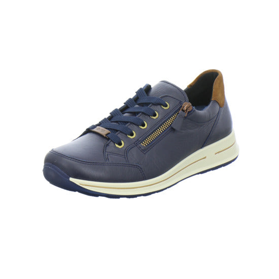 Ara Osaka Schnürhalbschuhe Dunkelblau - 360° Ansicht