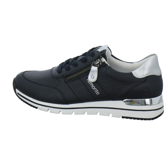 Remonte Schnürhalbschuhe Dunkelblau - 360° Ansicht