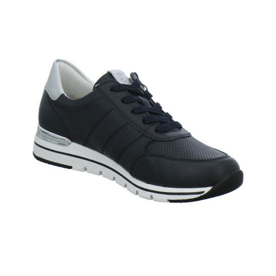 Remonte Schnürhalbschuhe Dunkelblau - 360° Ansicht