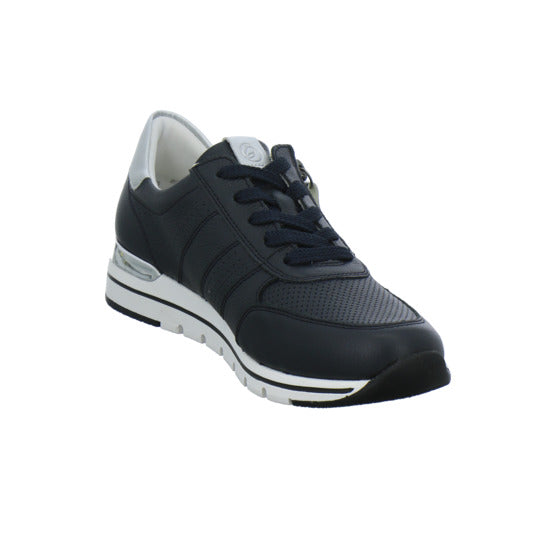 Remonte Schnürhalbschuhe Dunkelblau - 360° Ansicht