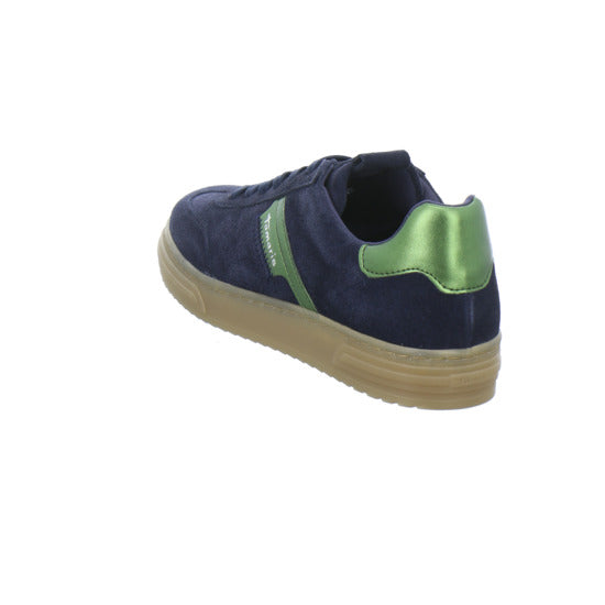 Tamaris Schnürhalbschuhe Dunkelblau - 360° Ansicht