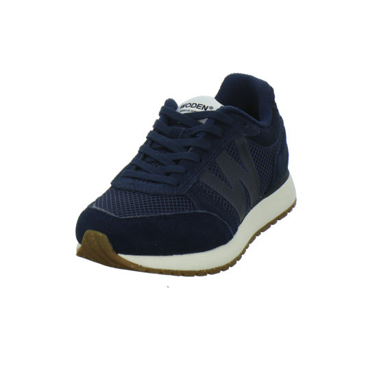 Woden Ronja Icon Schnürhalbschuhe Dunkelblau - 360° Ansicht