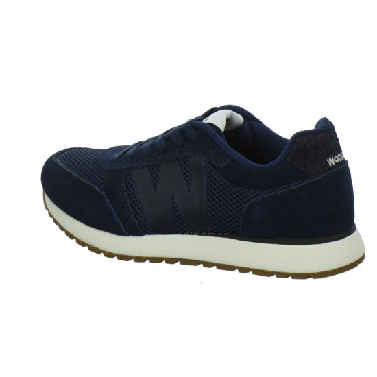 Woden Ronja Icon Schnürhalbschuhe Dunkelblau - 360° Ansicht