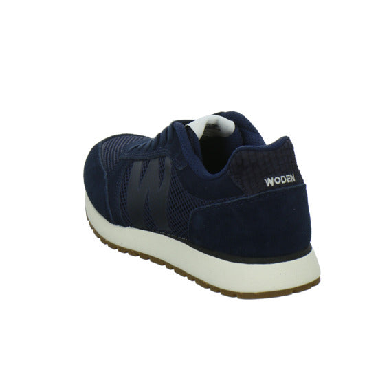 Woden Ronja Icon Schnürhalbschuhe Dunkelblau - 360° Ansicht
