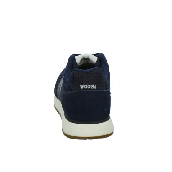 Woden Ronja Icon Schnürhalbschuhe Dunkelblau - 360° Ansicht