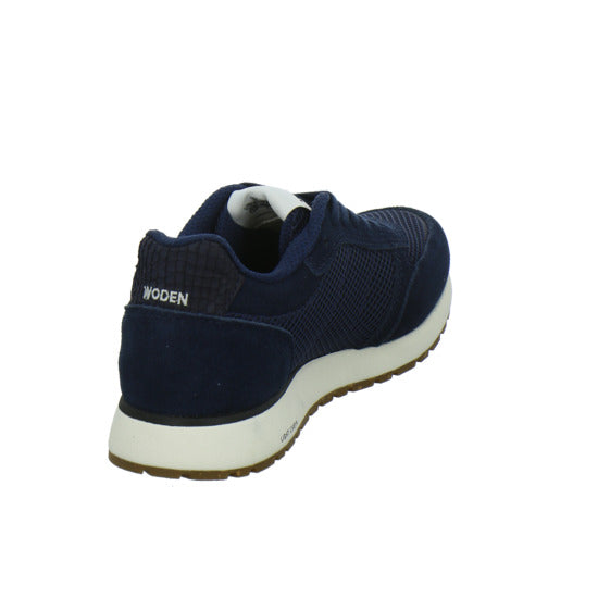 Woden Ronja Icon Schnürhalbschuhe Dunkelblau - 360° Ansicht