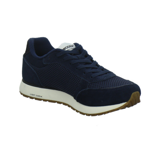 Woden Ronja Icon Schnürhalbschuhe Dunkelblau - 360° Ansicht
