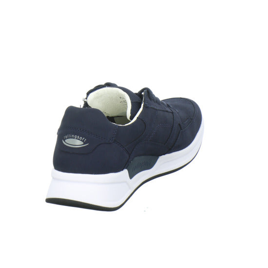 Gabor Comfort Rolling Soft Schnürhalbschuhe Dunkelblau - 360° Ansicht