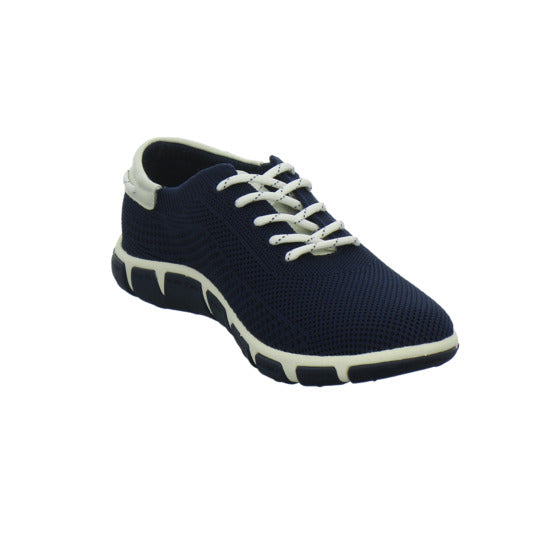 TBS Schnürhalbschuhe Dunkelblau - 360° Ansicht