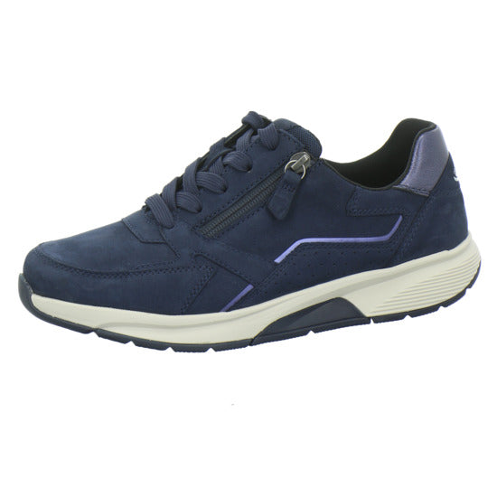 Gabor Comfort Rolling Soft Schnürhalbschuhe Dunkelblau
