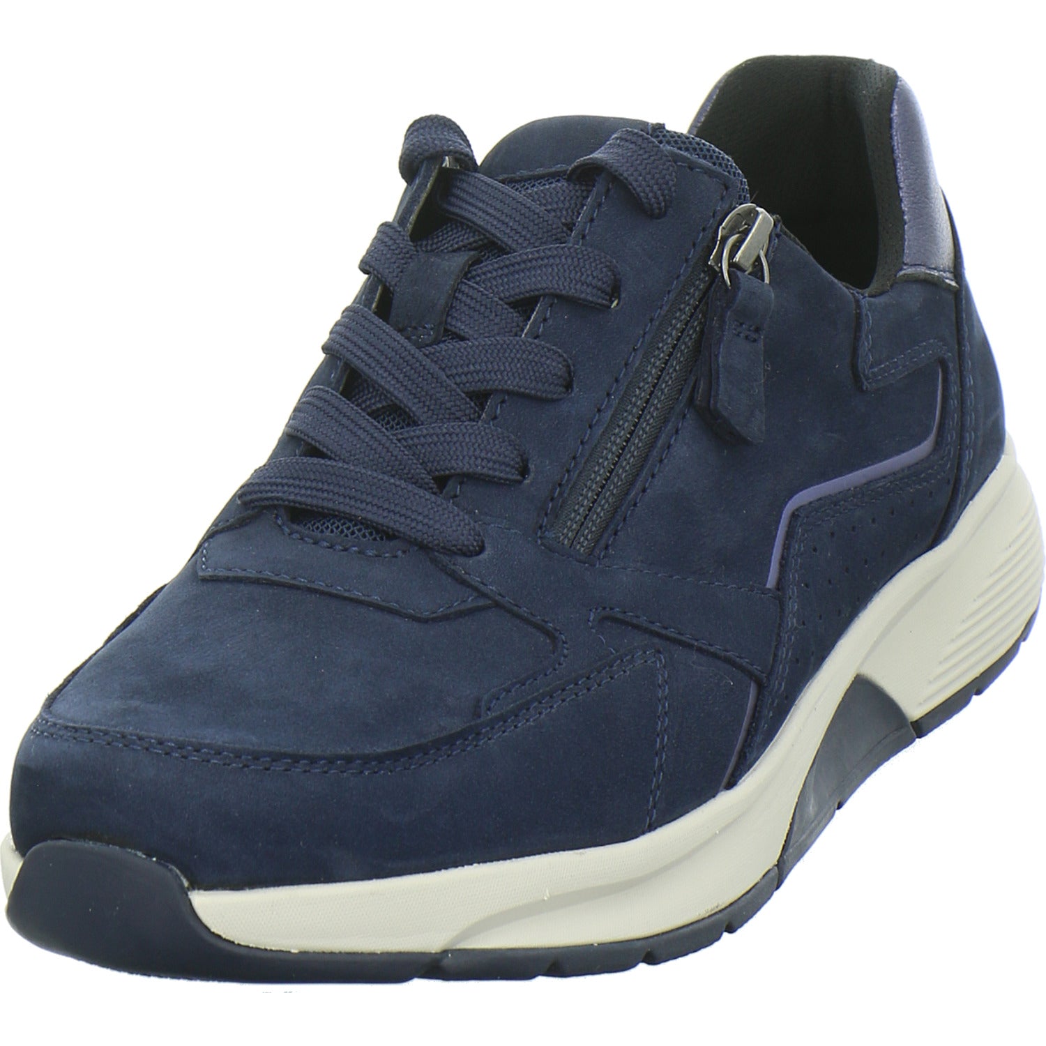 Gabor Comfort Rolling Soft Schnürhalbschuhe Dunkelblau