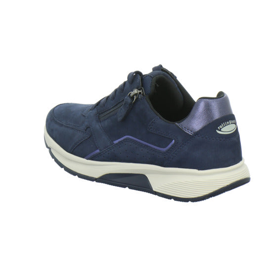 Gabor Comfort Rolling Soft Schnürhalbschuhe Dunkelblau