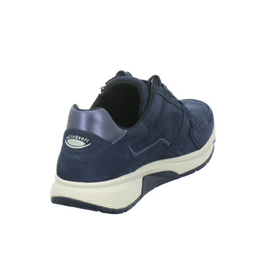 Gabor Comfort Rolling Soft Schnürhalbschuhe Dunkelblau