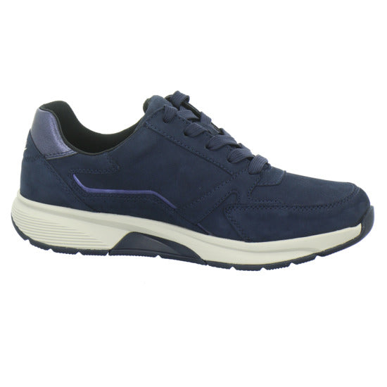 Gabor Comfort Rolling Soft Schnürhalbschuhe Dunkelblau