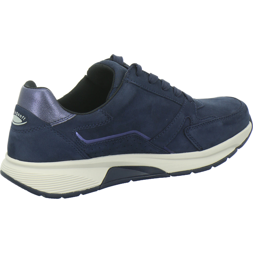 Gabor Comfort Rolling Soft Schnürhalbschuhe Dunkelblau