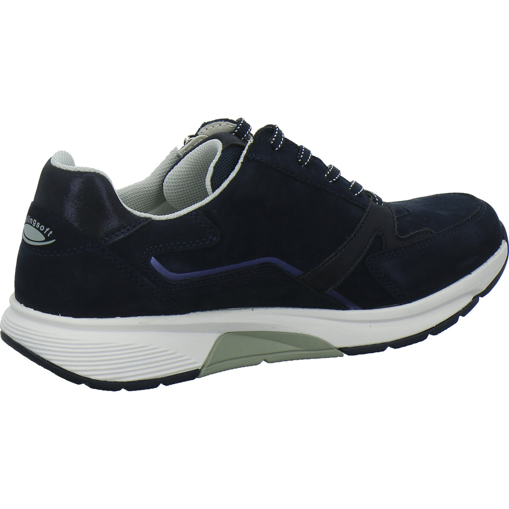Gabor Comfort Sneaker Damen Rolling Soft Dunkelblau