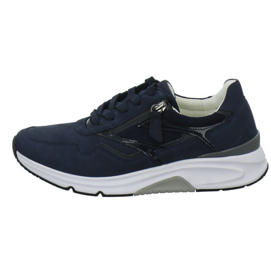 Gabor Comfort Sneaker Damen Rolling Soft Dunkelblau