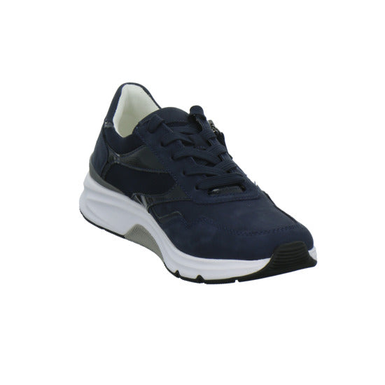 Gabor Comfort Sneaker Damen Rolling Soft Dunkelblau