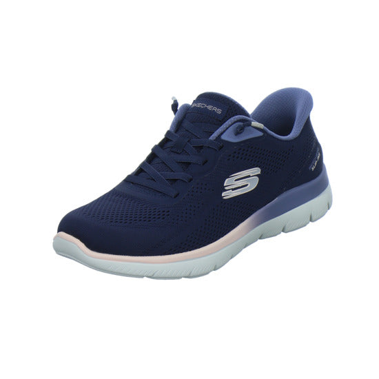 Skechers Sneaker Damen Summits Slip-Ins Dunkelblau