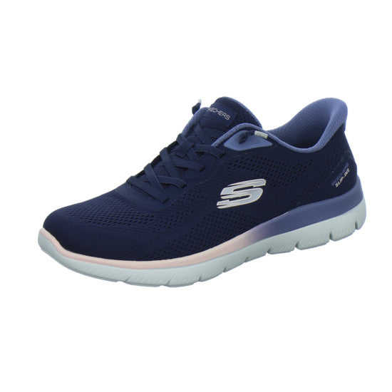 Skechers Sneaker Damen Summits Slip-Ins Dunkelblau