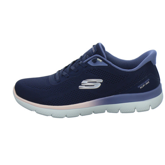Skechers Sneaker Damen Summits Slip-Ins Dunkelblau